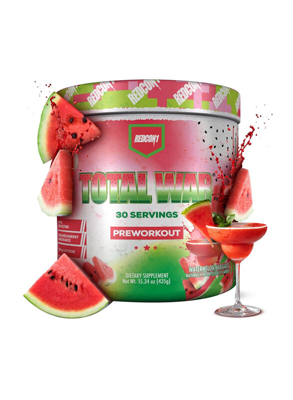 

Redcon1 Total War Pre Workout, 480gm, Watermelon Margarita