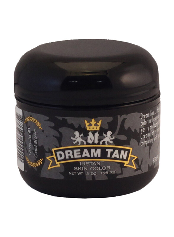 

DREAM TAN Skin Colour Self Tanner, 2oz, Gold Brown