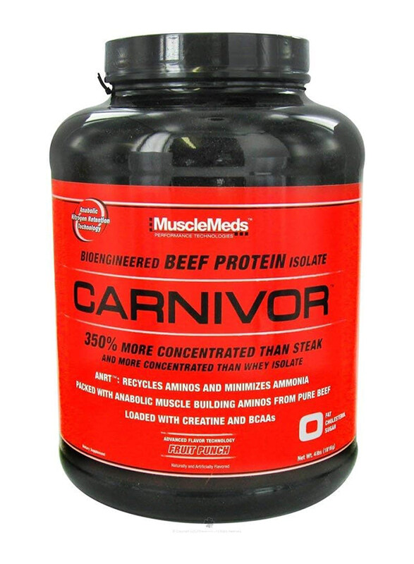 

MuscleMeds Carnivor Dietary Supplement, 4 Lbs, Fruit Punch