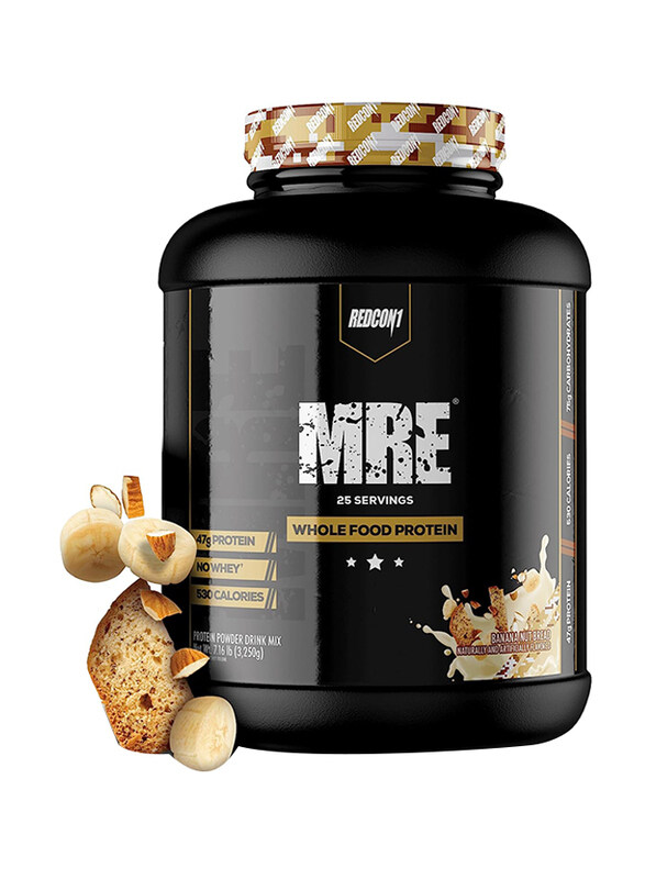 

Redcon1 Mre Whole Food Protein, 3250gm, Banana Nut Bread