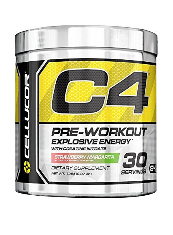 

Cellucor C4 Original Pre Workout Energy Powder, 30 Servings, Strawberry Margarita