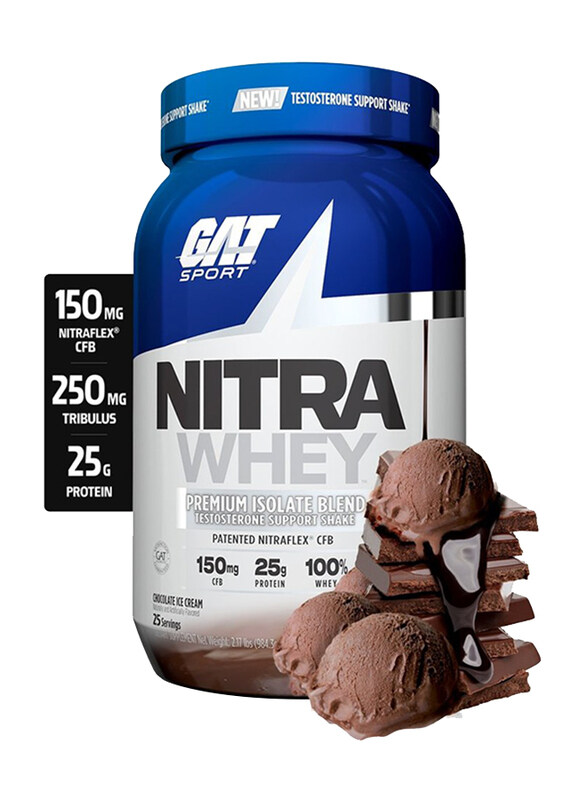 

Gat Nitra Whey Protein, 984 gm, Chocolate Ice Cream