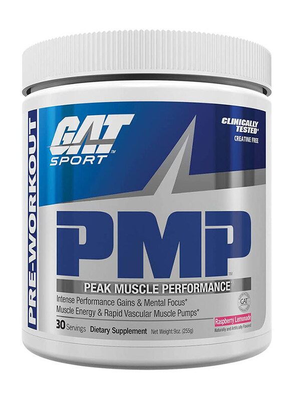 

Gat PMP Protein, 255 gm, Raspberry Lemonade