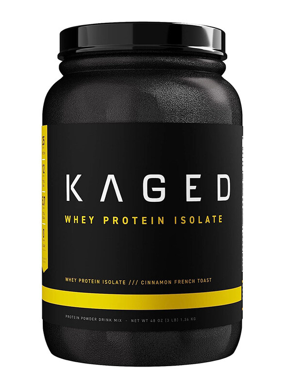 

Kaged Muscle Micropure Whey Protein Isolate Drink Mix, 1.36 Kg, Cinnamon French Toast