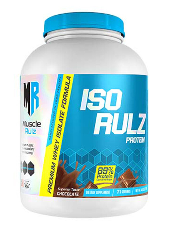 

Muscle Rulz ISO Rulz Protein, 4.4 Lbs, Chocolate