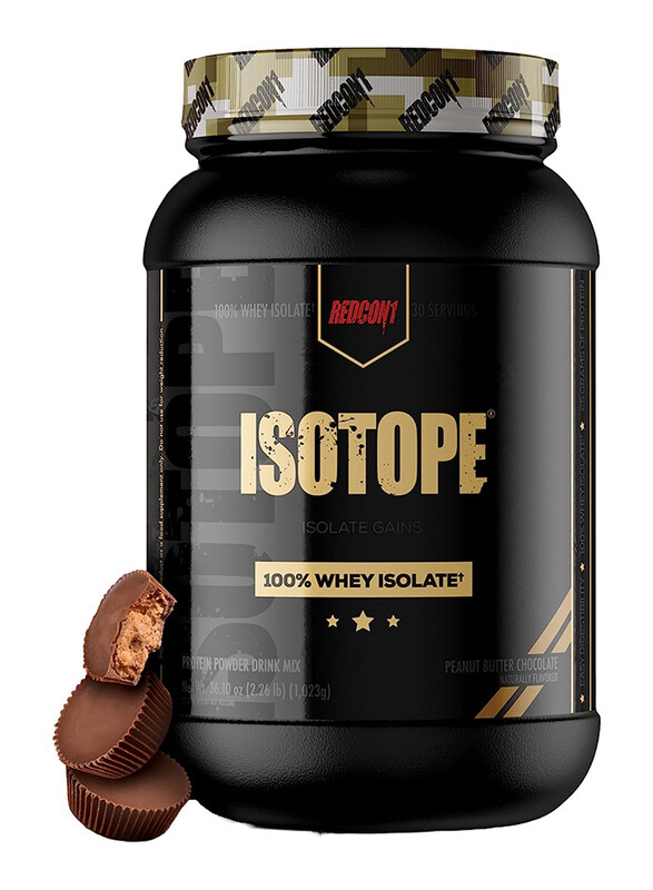 

Redcon1 Isotope Whey Isolate Powder, 2.1Lbs, Peanut Butter Chocolate