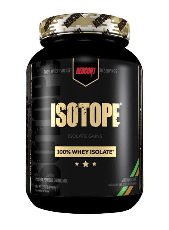 

Redcon1 Isotope 100% Whey Isolate, 960gm, Mint Chocolate Ice Cream