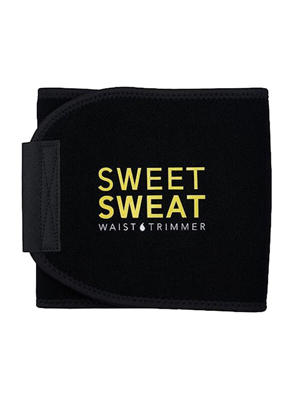 

Sports Research Sweet Sweat Waist Trimmer, Large, Black/Yellow
