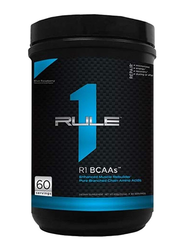 

Rule 1 Protein R1 BCAA Supplement, 60 Servings, 444gm, Orange