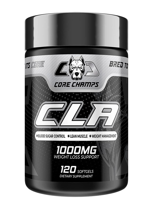 

Core Champs CLA Weight Loss Support, 1000mg, 120 Softgels