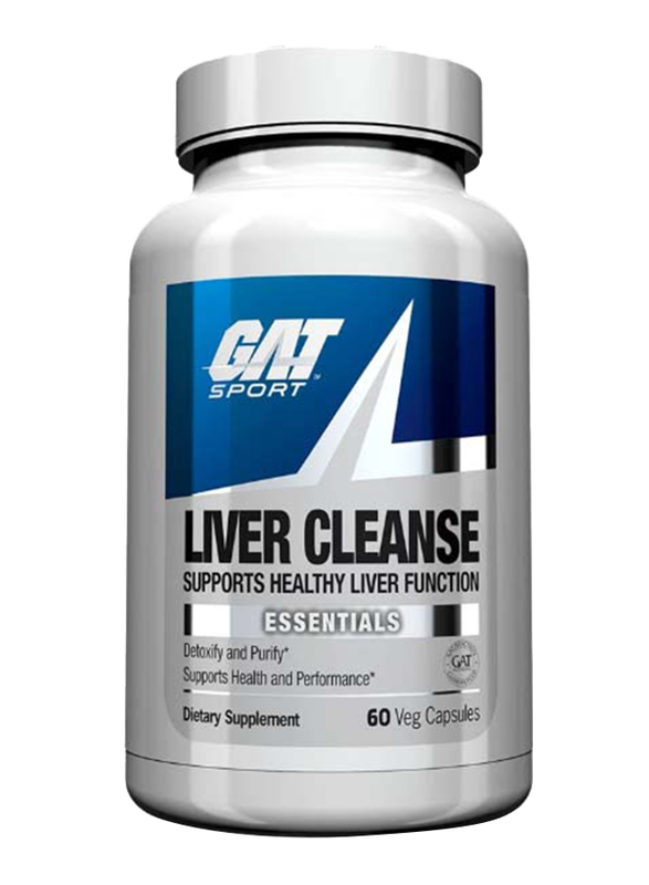 Gat Essentials Liver Cleanse Dietary Supplement, 60 Capsules