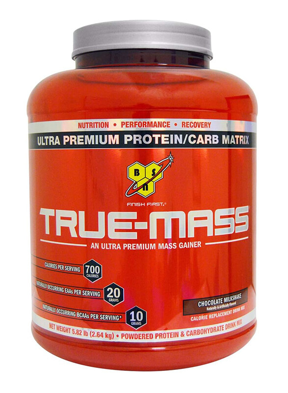 

Bsn True-Mass Ultra-Premium Mass Gainer, 2.64 Kg, Chocolate Milkshake