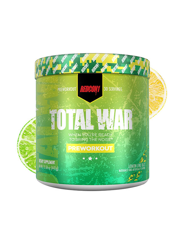 

Redcon1 Total War Pre Workout, 440gm, Lemon