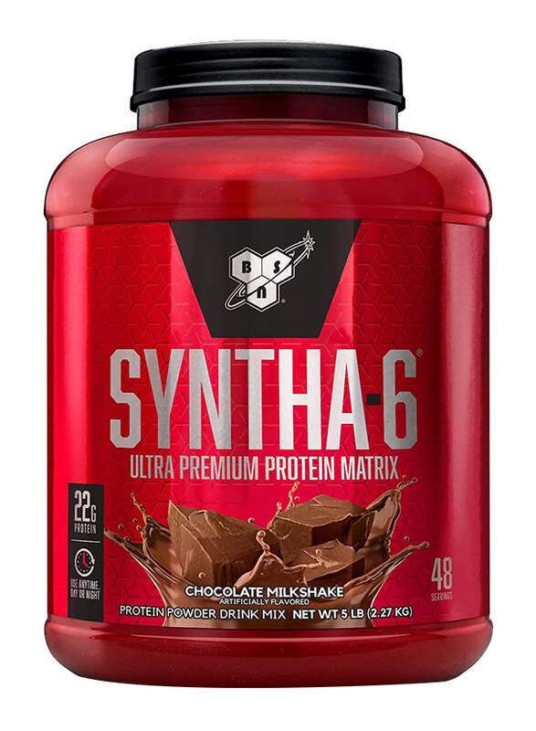 

BSN Syntha-6 Ultra Premium Protein Matrix Whey Protein Powder, 5Lbs, Chocolate