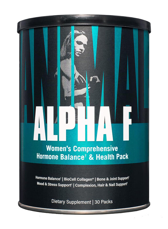 

Animal Alpha F Women's Comprehensive Formula Supports Complexion Hair Nails Mood and Stress Intestinal Health Bone and Joint Health, 85gm