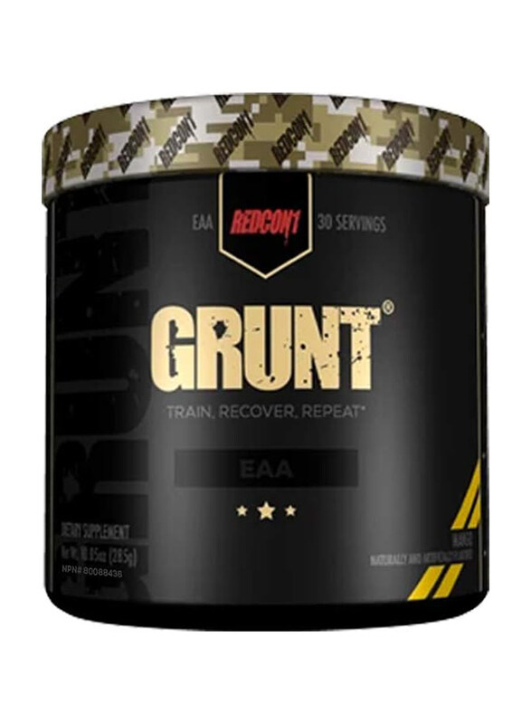 

Redcon1 Grunt Amino EAA + BCAA Supplement, 30 Servings, Mango