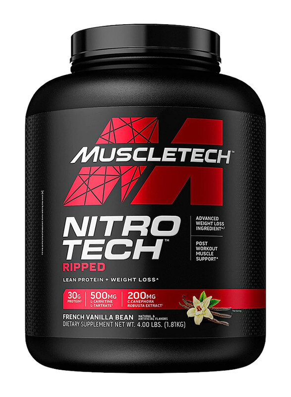 

Muscletech Nitro Tech Ripped Powder, 1.81 Kg, French Vanilla Swirl