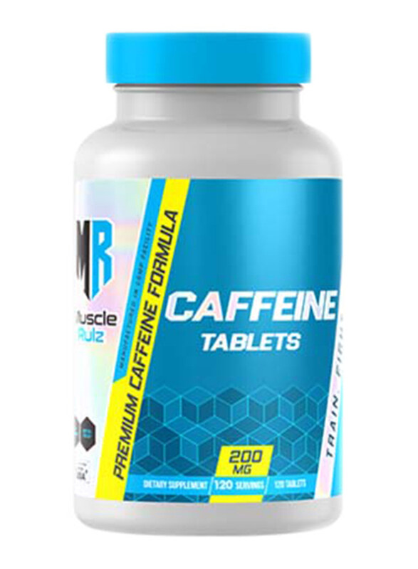 

Muscle Rulz Caffeine Tablets, 200 gm, 120 Tablets