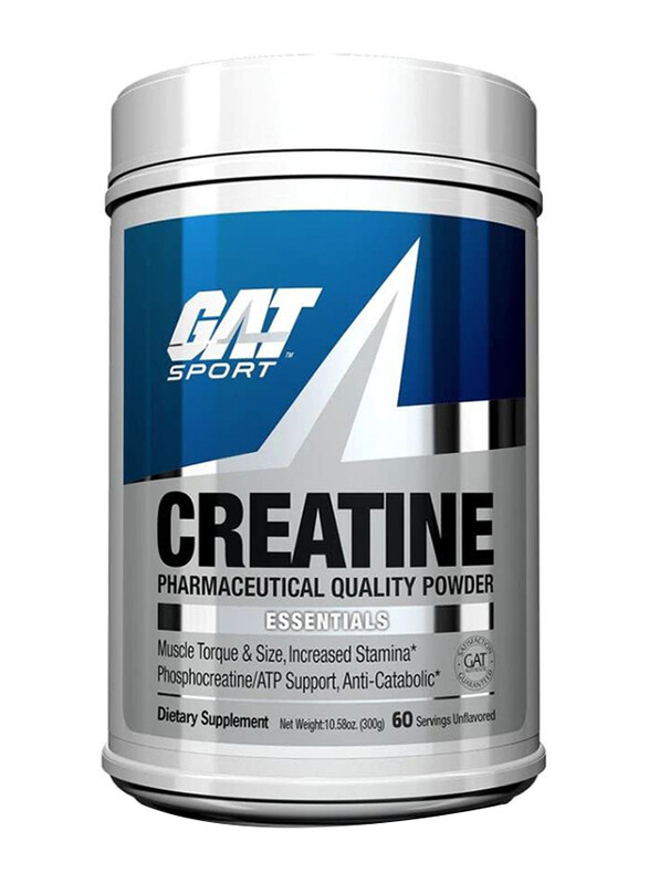 

Gat Sports Creatine Pharmaceuical Quality Powder, 300gm, Unflavored