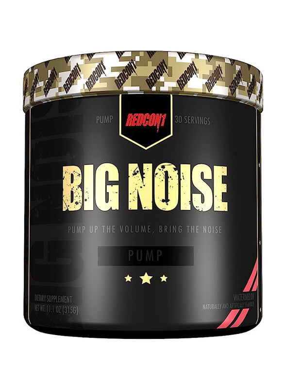 

Redcon1 Big Noise Pump Dietary Supplement, 30 Servings, Watermelon