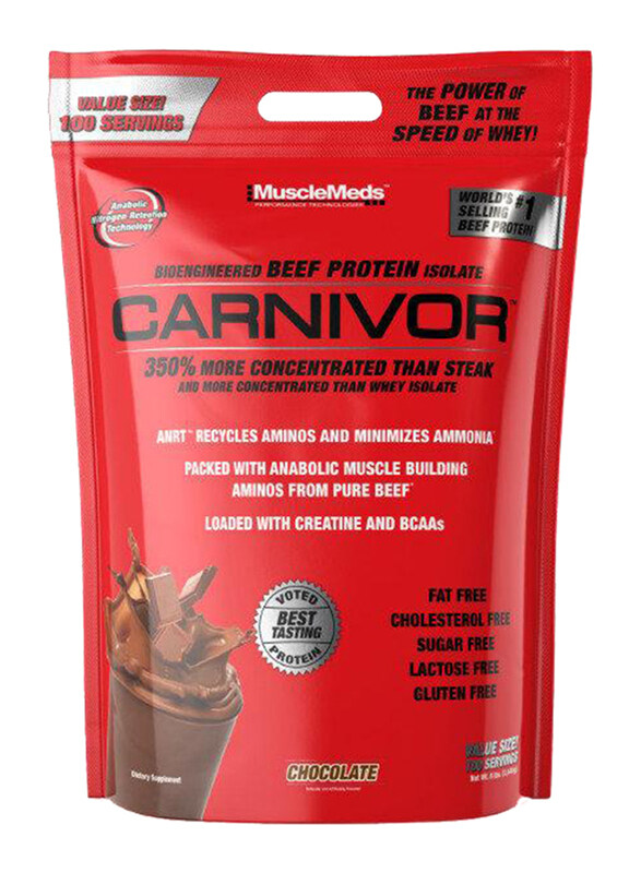 

Muscle Meds Carnivor Bag Protein, 3.6 KG, Chocolate