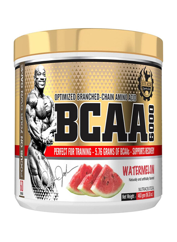 

Dexter Jackson Signature Series BCAA 6000, 463gm, Watermelon