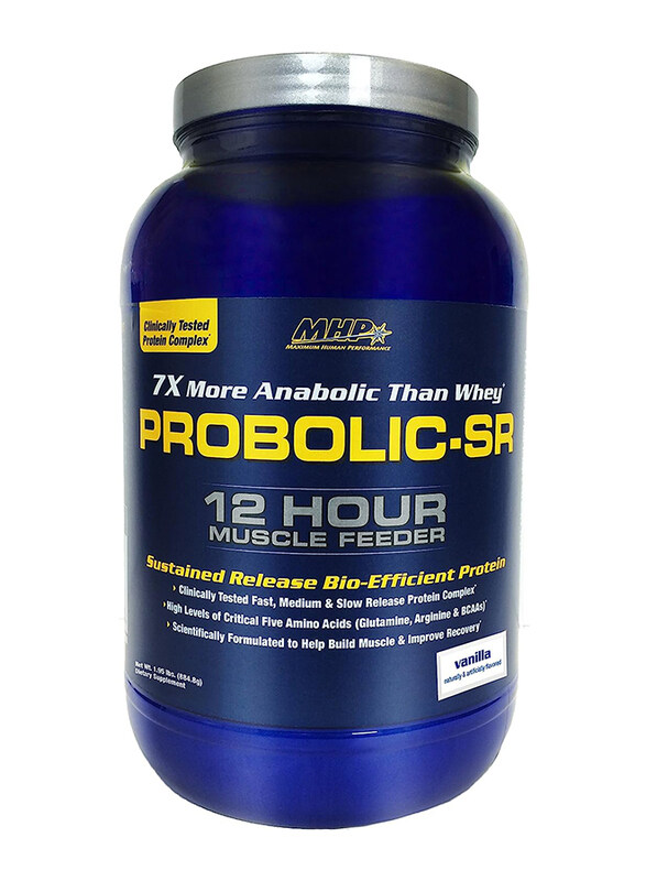 

Maximum Human Performance Probolic-SR Sustained Release Bio-Efficient Protein, 884.8gm, Vanilla