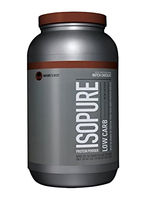 

Nature's Best Isopure Low Carb Protein Powder, 1.36 Kg, Dutch Chocolate