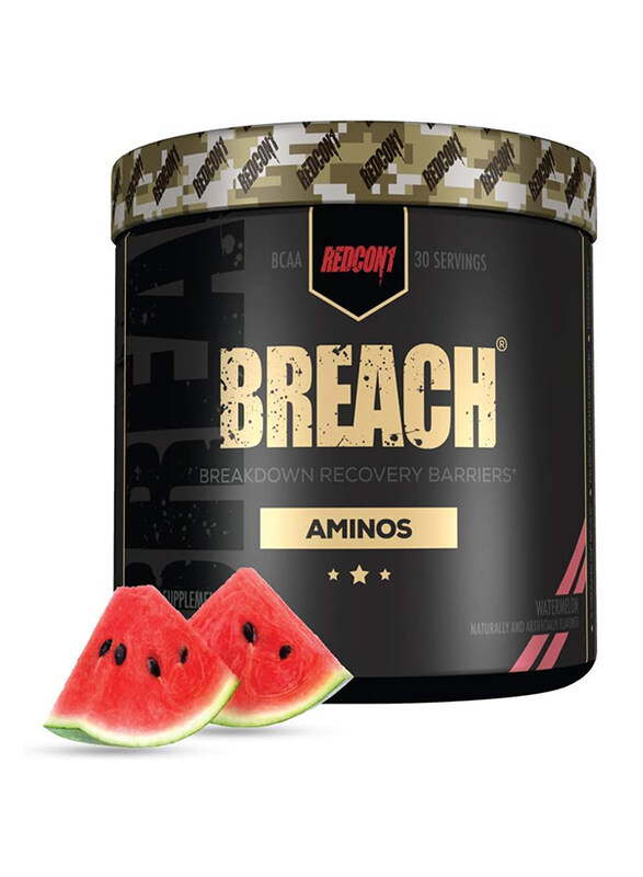 

Redcon1 Breach Amino Acid Dietary Supplement, 12.15oz, 30 Servings, Watermelon