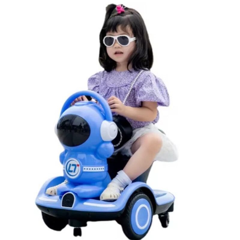 VIP STARS Children's Electric Astronaut Car, 1 Piece Assorted colors