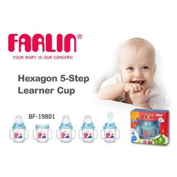 Farlin Interchangeable Training Cup, Blue