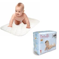 CAM New Born Baby Batuffi Diapers ,Size 2 Mini, 3-6 Kg, (21pcs)