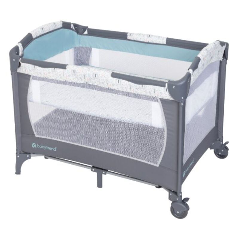 Babytrend EZ Rest Deluxe Nursery Center, Grey/blue
