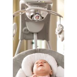 Ingenuity I DreamComfort InLighten Cradling Swing Braden, Grey