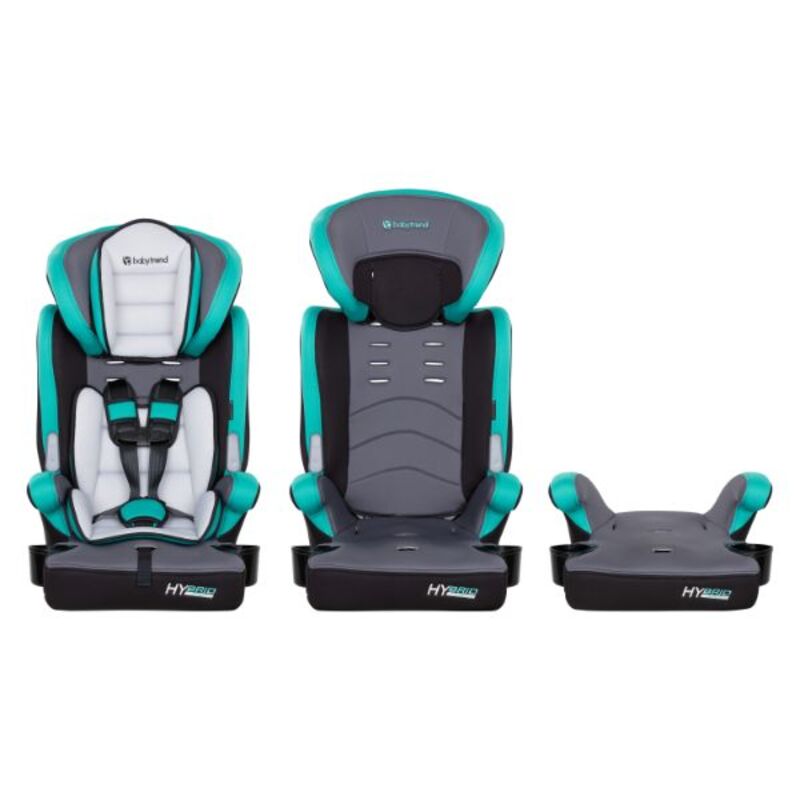 Babytrend Hybrid 3-in-1 Combination Booster Seat, Blue