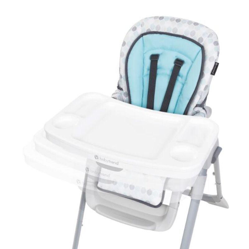 Babytrend Sit Right 2.0 3-in-1 High Chair, sky blue