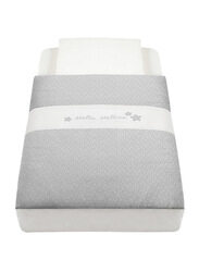 Cam Baby Bedding Kit for Cullami Cradle, Light Grey
