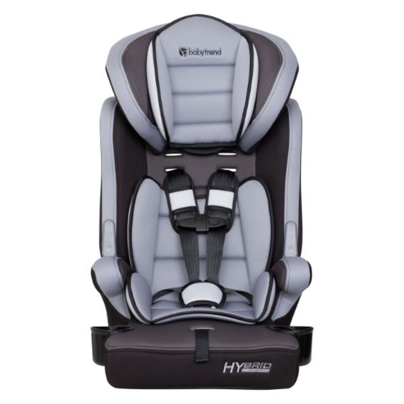 Babytrend Hybrid 3-in-1 Combination Booster Seat, Black/Grey