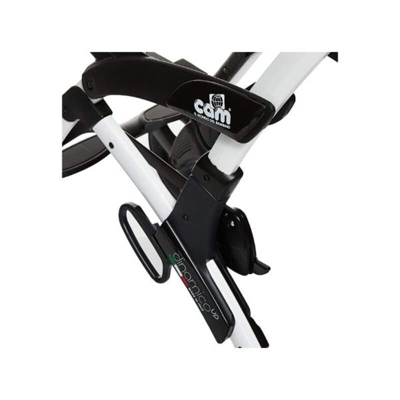 CAM Telaio Dinamico Stroller Frame, Black and White