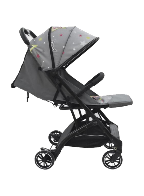 CAM Printed Compass Pushchairs Stroller, Grey