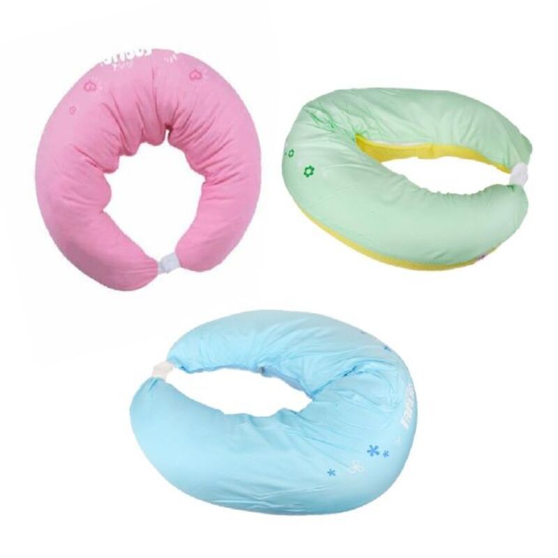 Farlin Pregnancy Pillow 1pc, Pink, Blue & Green (Assorted)