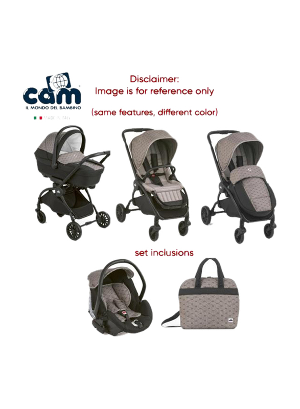 CAM Cam - Vogue Travel System - Light Grey