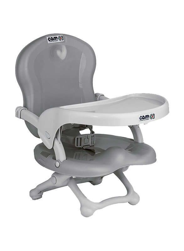 Cam Smarty Booster Feeding Chair, Ash Grey