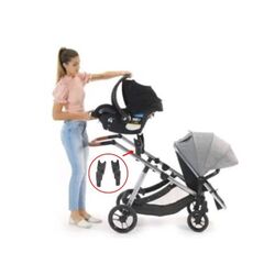 Contours Maxi-Cosi/Nuna Infant Car Seat Adapter - Black, Pack of 1