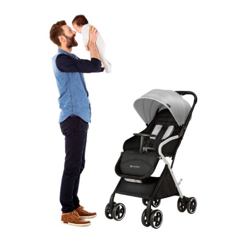 Babytrend Compact Stroller 6 months+, Black/Grey