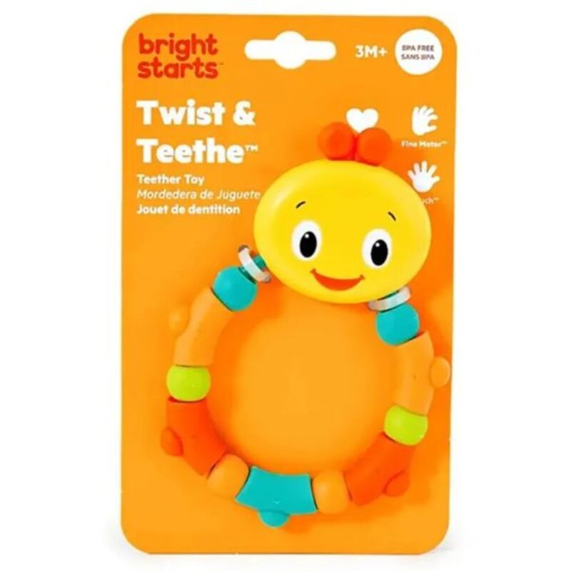 Bright Starts Twist & Teethe Teether Toy