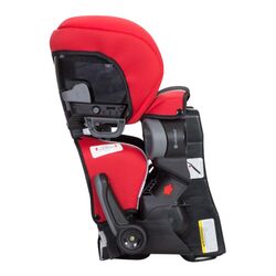 Babytrend PROtect 2-in-1 Folding Booster Seat, Black/red
