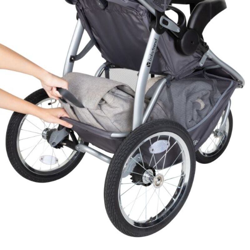 Babytrend Expedition Race Tec Jogger Travel System, Grey