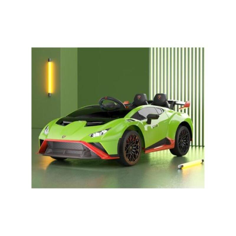 سيارة كهربائية VIP STARS لامبورغيني، باللون الأخضر