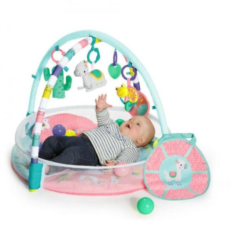 Bright Starts 4 In 1 Rounds Of Fun Activity Gym And Ball Pit